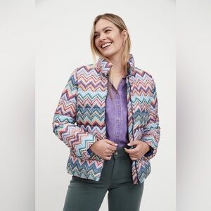 NWT FDJ - Printed Puffer Jacket multicolored size S